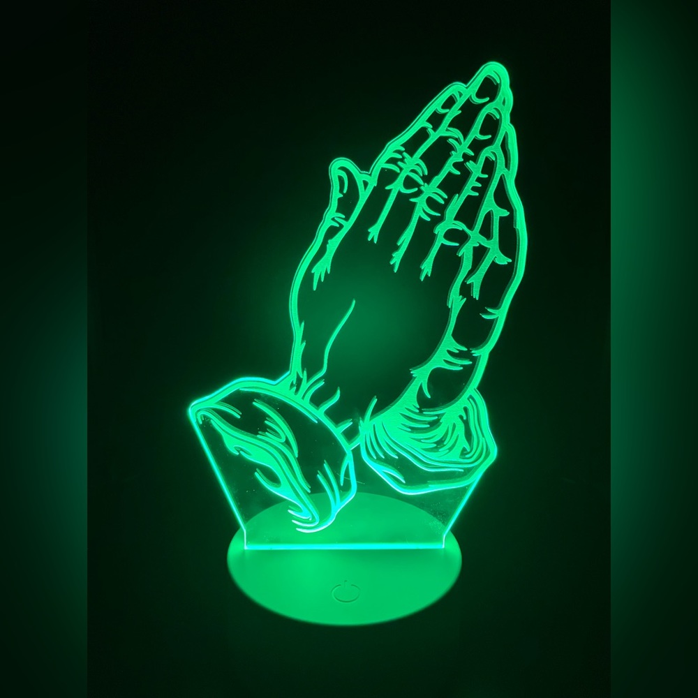 LED Sign praying hands - Picture 5 of 8